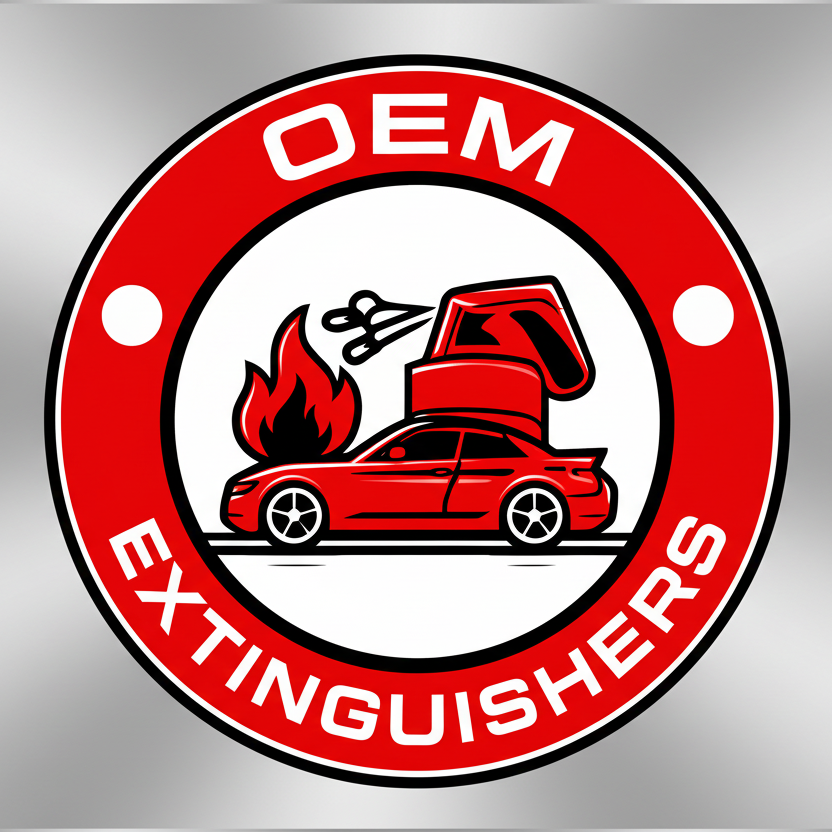 OEM Fire Extinguisher (Color-Matched)