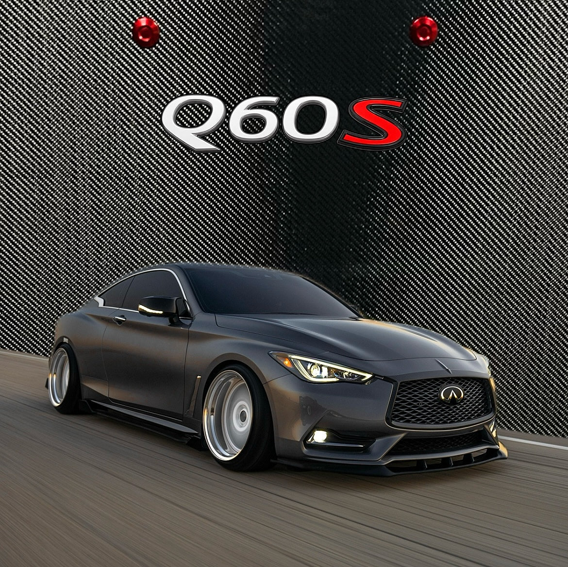 Infiniti Q60 Rear Seat Delete (2017-2022)