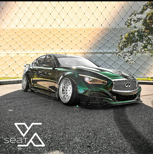 Infiniti Q50 Rear Seat Delete (2014+)