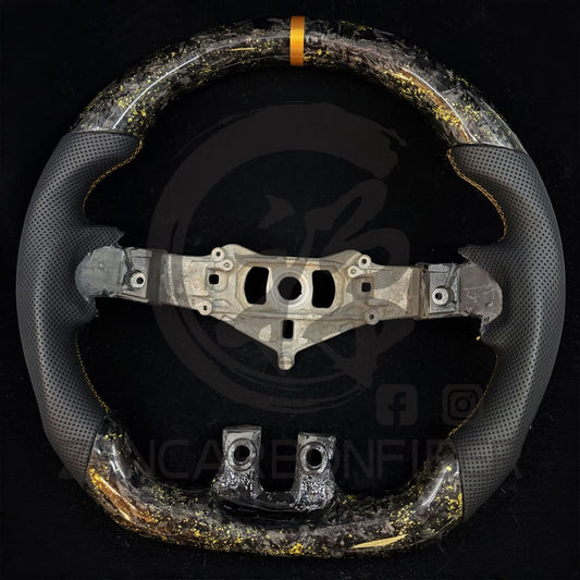 IN STOCK - 2011-2014 Dodge Charger/Challenger/Durango Carbon Fiber Steering Wheel (NO paddle shifters/non-SRT8)