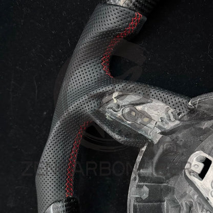 IN STOCK - 2012-2016 Audi B8.5/8V A3/A4/A5 Carbon Fiber Steering Wheel(NO Paddle Shifters)