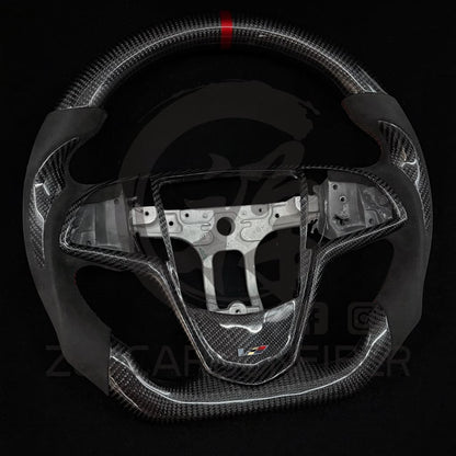 IN STOCK - 2013-2019 Cadillac ATS/CTS Carbon Fiber Steering Wheel(NO Paddle Shifters)