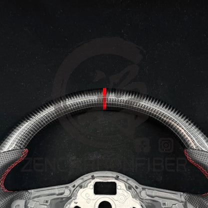 IN STOCK - 2015-2021 Volkswagen/VW Golf MK7 GTI/R/Jetta GLI DSG Carbon Fiber Steering Wheel