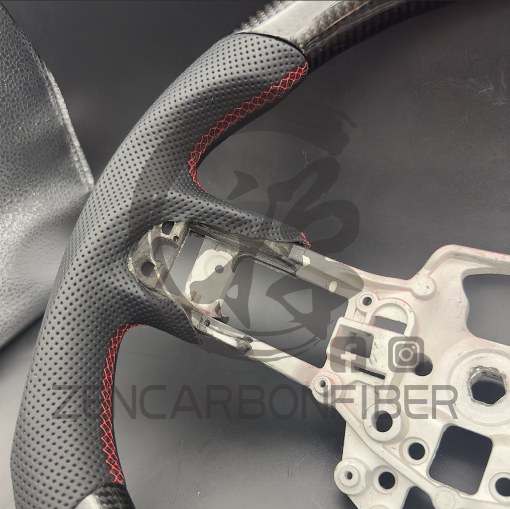 IN STOCK- 2015+ S550 Ford Mustang Carbon Fiber Steering Wheel