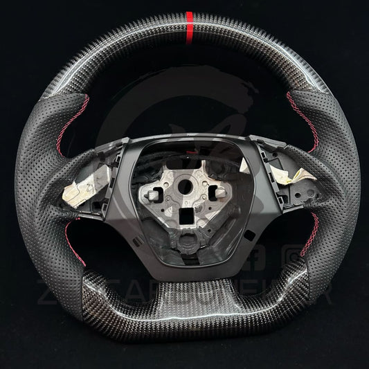 IN STOCK - 2016+ 6th Gen Chevrolet Camaro Carbon Fiber Steering Wheel