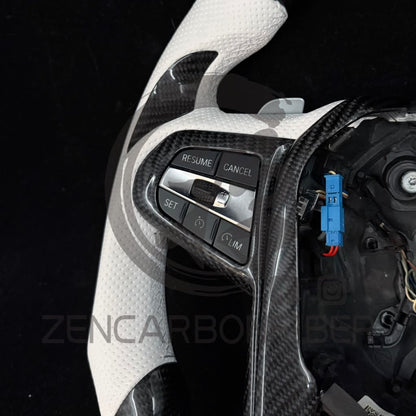 IN STOCK - 2019-2024 BMW G2X 3/4-series Non-M-Sport Carbon Fiber Steering Wheel